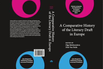 a comparative history of the literary draft in europe book cover